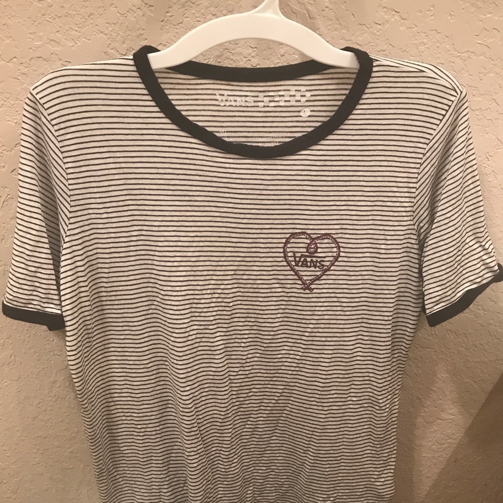Vans striped heart rope